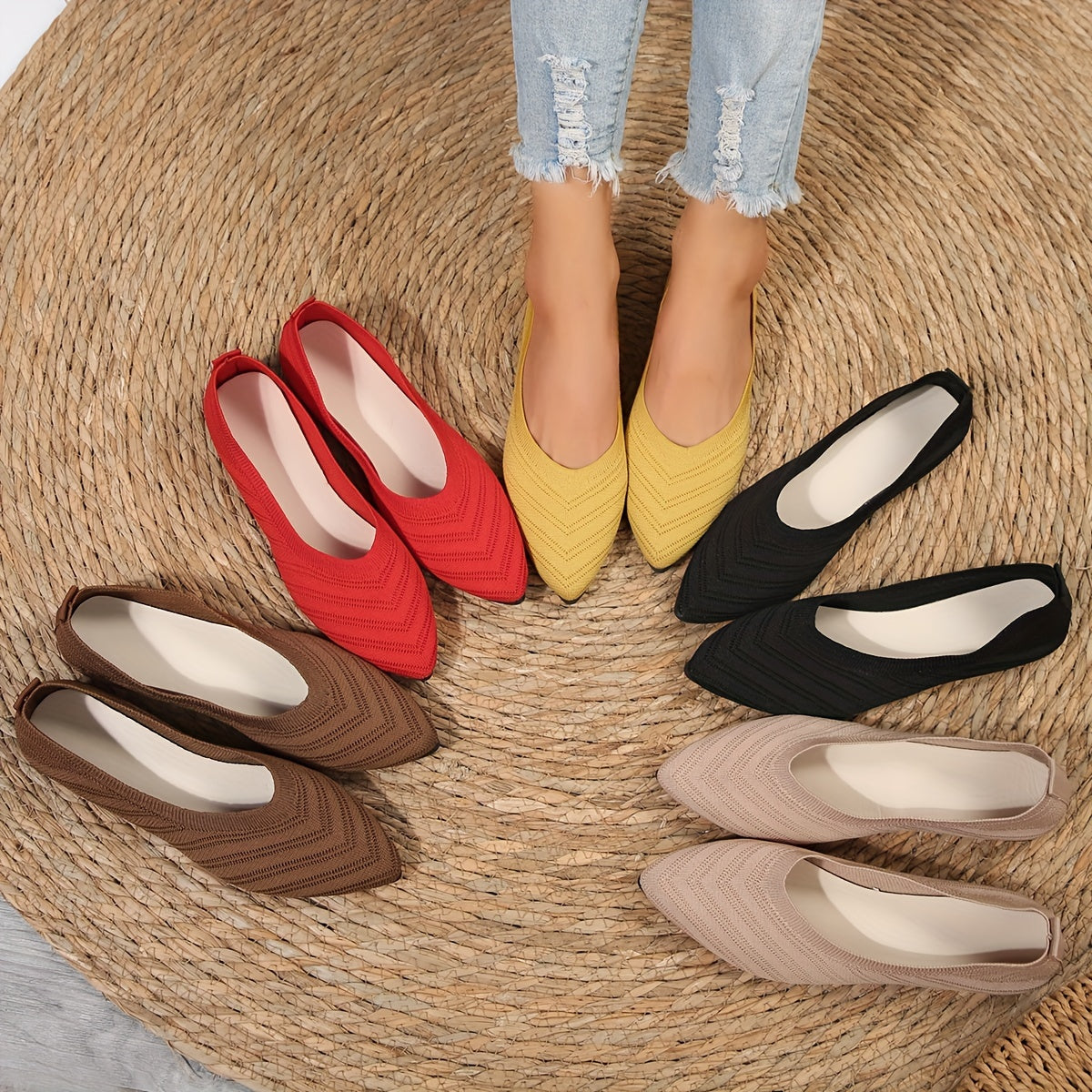 Sascha | Breathable Orthopedic Flats