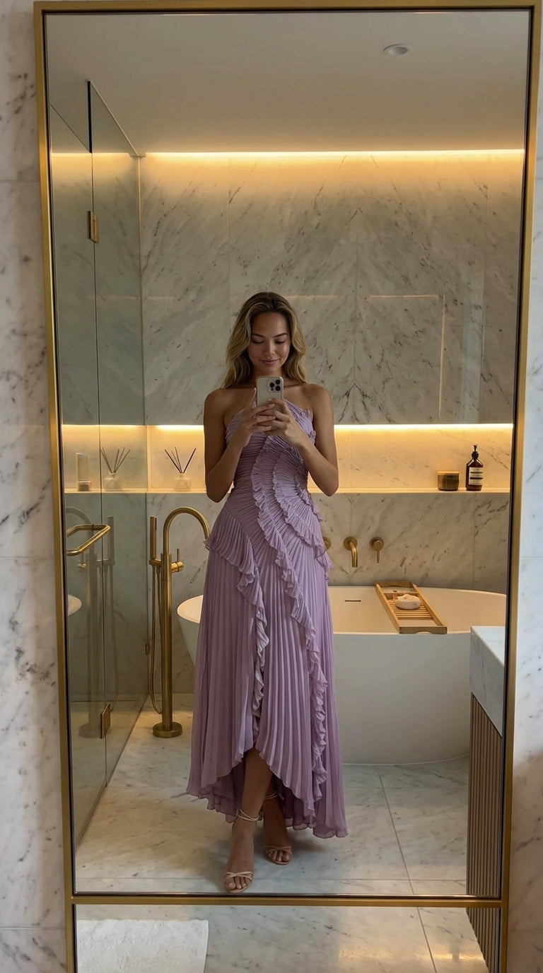 ISADORA I RUFFLE DRESS LIMITED EDITION