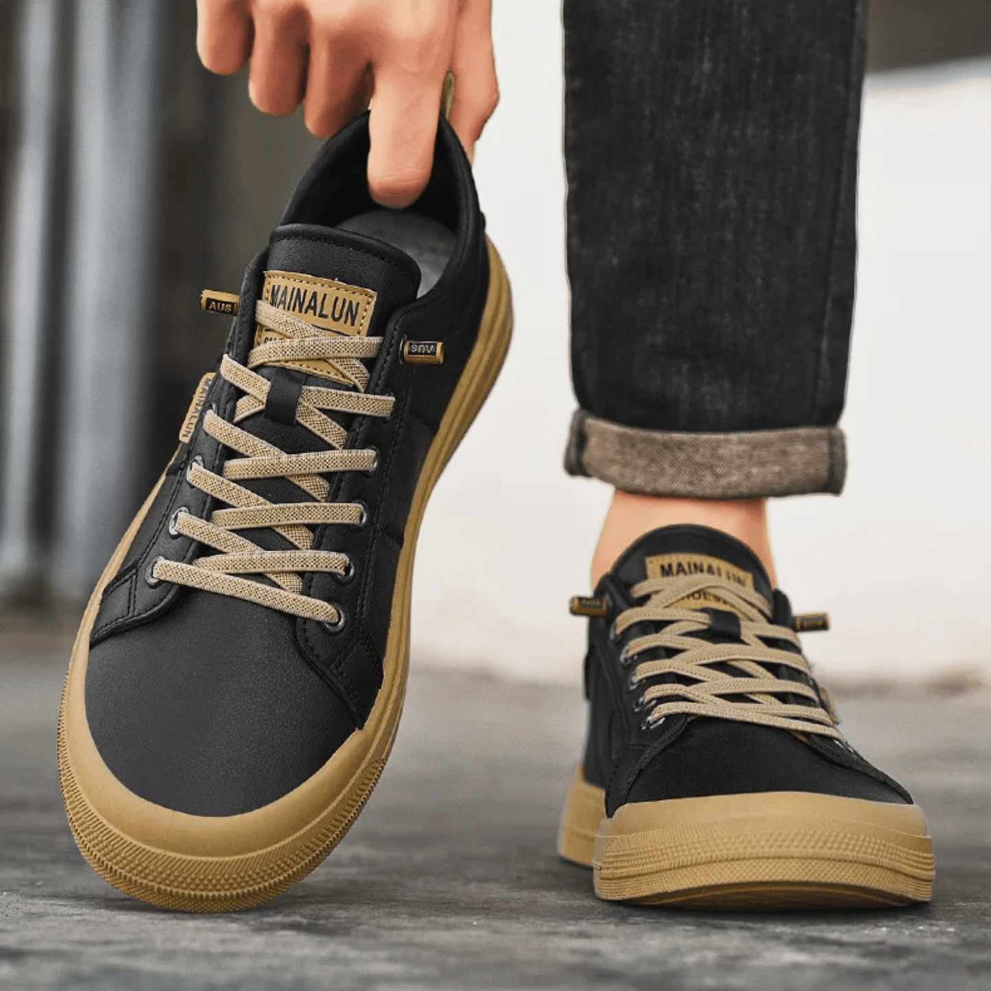 HARRINGTON™ | Classic Leather Sneakers